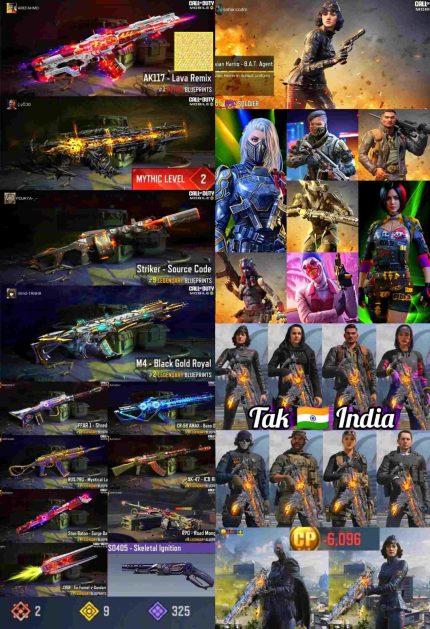 اکانت کالاف دیوتی موبایل کد 508