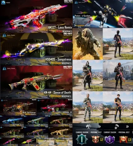 اکانت کالاف دیوتی موبایل کد 501